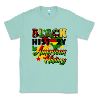 Seafoam black history is american history Classic Tee - CowGirlArtShop