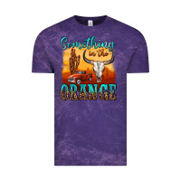 Cloud Purple something in the orange Vintage Tee - OliviaCreatesArt