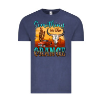 Vintage Denim something in the orange Vintage Tee - OliviaCreatesArt