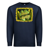 Navy just lucky Premium Sweatshirt - AdoDesignShop