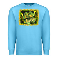 Ocean Blue just lucky Premium Sweatshirt - AdoDesignShop