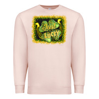 Pale Pink just lucky Premium Sweatshirt - AdoDesignShop
