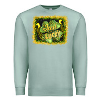 Seafoam just lucky Premium Sweatshirt - AdoDesignShop