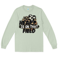 Matcha my heart is on that field soccer Long Sleeve Tee - FaDigitalArtStudio