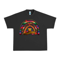 Pigment Black Mexico rainbow Urban Heavy Tee - FaDigitalArtStudio