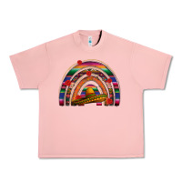 Salmon Mexico rainbow Urban Heavy Tee - FaDigitalArtStudio
