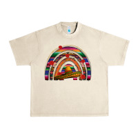 Sandshell Mexico rainbow Urban Heavy Tee - FaDigitalArtStudio