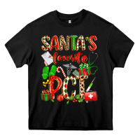 Black santa's favorite pct Heavy Core Tee - texasbilliewilder