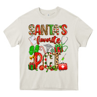 Cream santa's favorite pct Heavy Core Tee - texasbilliewilder