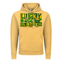 Vintage Mustard Lucky and blessed St. Patricks Day Vintage Hoodie - FaDigitalArtStudio