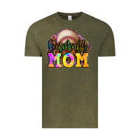 Vintage Olive baseball mom Vintage Tee - OliviaCreatesArt