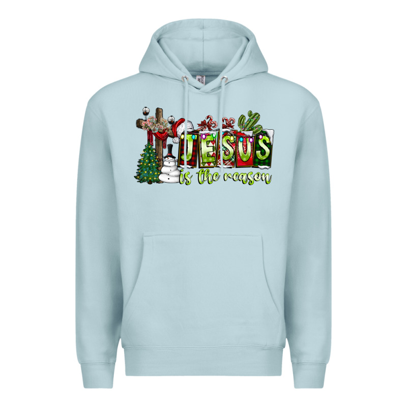 Jesus İs The Reason Premium Hoodie by CowhideDigitalArt | Teevron