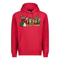 Cardinal jesus İs the reason Premium Hoodie - CowhideDigitalArt