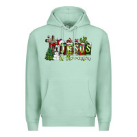 Seafoam jesus İs the reason Premium Hoodie - CowhideDigitalArt