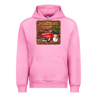 Fuchsia Pink christmas truck coaster Urban Hoodie - JahusDesignShop