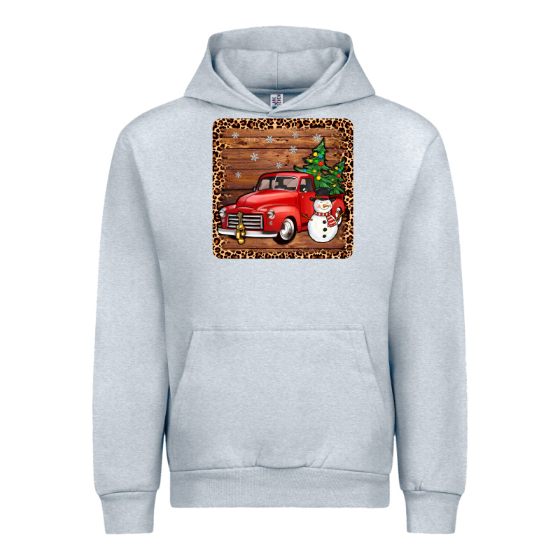 Christmas Truck Coaster Urban Hoodie by JahusDesignShop | Teevron