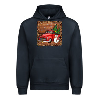 Navy christmas truck coaster Urban Hoodie - JahusDesignShop