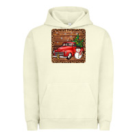 Pigment Pistachio christmas truck coaster Urban Hoodie - JahusDesignShop