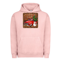 Pigment Salmon christmas truck coaster Urban Hoodie - JahusDesignShop