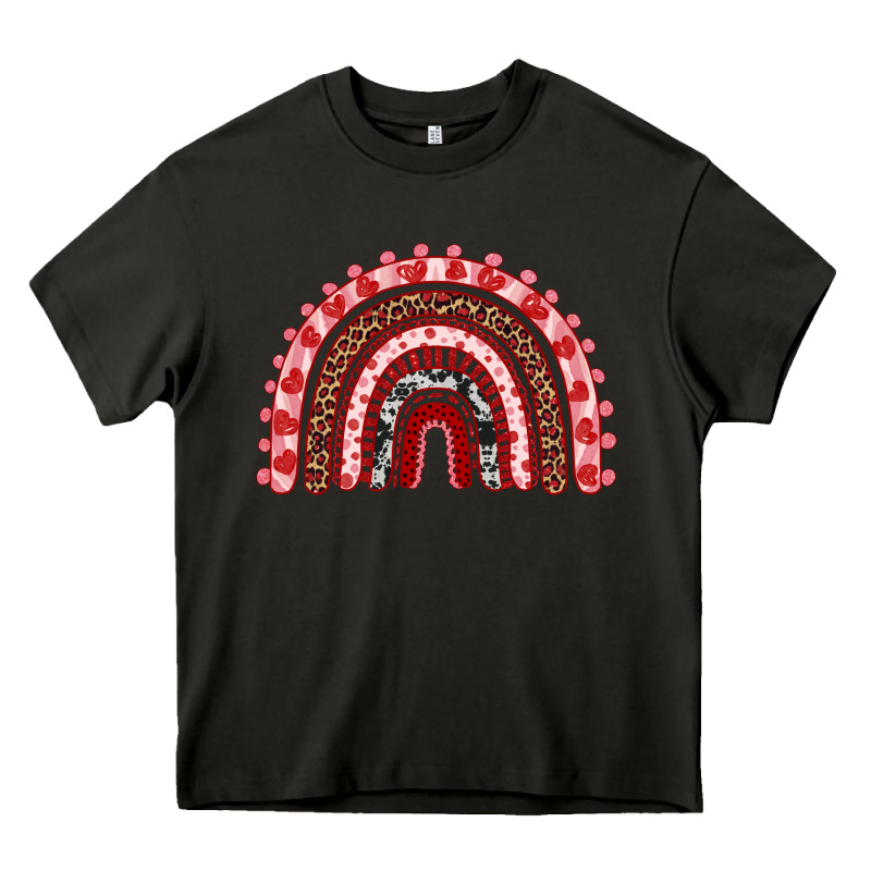 Valentines Day Rainbow Heavy Core Tee by RanaPortraitStore | Teevron