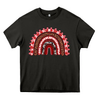 Asphalt valentines day rainbow Heavy Core Tee - RanaPortraitStore