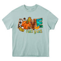 Arona Love Fall y'all Heavy Core Tee - NancyCooperArtShop