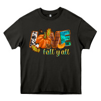 Asphalt Love Fall y'all Heavy Core Tee - NancyCooperArtShop