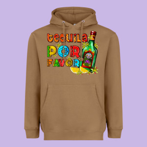 Tequila Porfavor Heavyweight Hoodie Designed By Adodesignshop