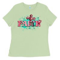Matcha faith breast cancer Ladies Tee - CowGirlArtShop