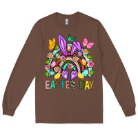 Chestnut Easter Day Long Sleeve Tee - BundleAndBundleShop
