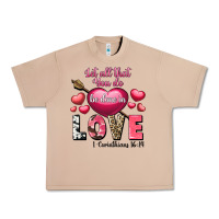 Burro Let all that you do be in love Valentine's Day Urban Heavy Tee - FaDigitalArtStudio