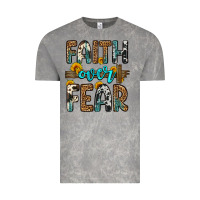 Cloud Rock faith over fear Vintage Tee - OliviaCreatesArt