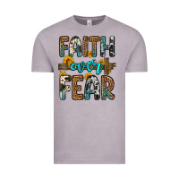 Vintage Zinc faith over fear Vintage Tee - OliviaCreatesArt