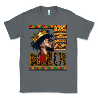 Charcoal Heather black king Classic Tee - CowGirlArtShop