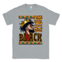 Heather Grey black king Classic Tee - CowGirlArtShop