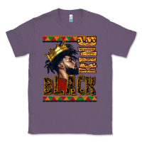 Lavender black king Classic Tee - CowGirlArtShop