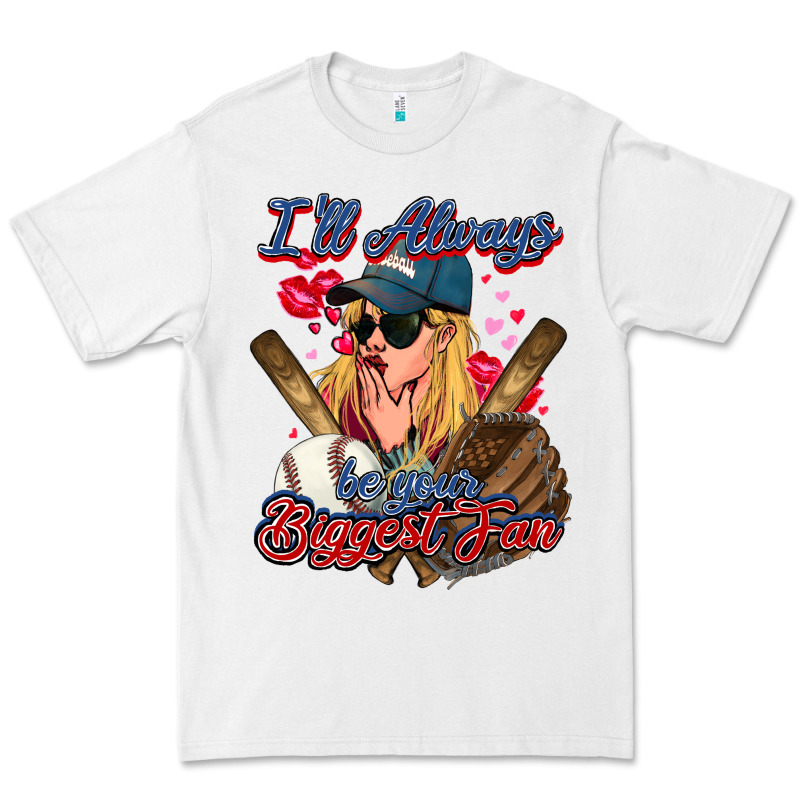 I'll Always Be Your Biggest Fan Baseball Premium Tee by HowdyJamesFarm | Teevron