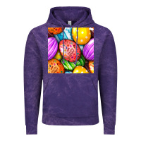 Cloud Purple Happy Easter Eggs Seamless Pattern Vintage Hoodie - BundleAndBundleShop