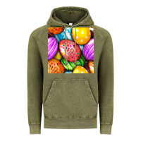 Vintage Olive Happy Easter Eggs Seamless Pattern Vintage Hoodie - BundleAndBundleShop