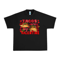 Black Tacos are my Valentine Valentine's Day Urban Heavy Tee - FaDigitalArtStudio