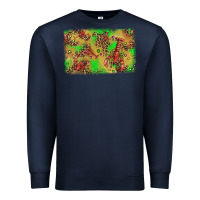 Navy mardi gras crawfish and glitter background Premium Sweatshirt - AdoDesignShop