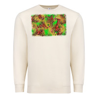Sandshell mardi gras crawfish and glitter background Premium Sweatshirt - AdoDesignShop