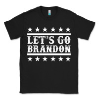 Black Let's Go Brandon Impeach Classic Tee - Jasminsmagicworld