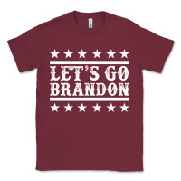Burgundy Let's Go Brandon Impeach Classic Tee - Jasminsmagicworld