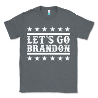 Charcoal Heather Let's Go Brandon Impeach Classic Tee - Jasminsmagicworld