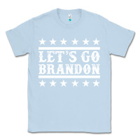 Dusty Blue Let's Go Brandon Impeach Classic Tee - Jasminsmagicworld