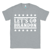 Heather Grey Let's Go Brandon Impeach Classic Tee - Jasminsmagicworld