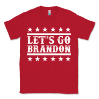 Red Let's Go Brandon Impeach Classic Tee - Jasminsmagicworld