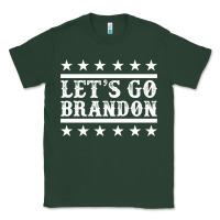 Sports Green Let's Go Brandon Impeach Classic Tee - Jasminsmagicworld