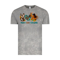 Cloud Rock peace love cowgirls Vintage Tee - OliviaCreatesArt